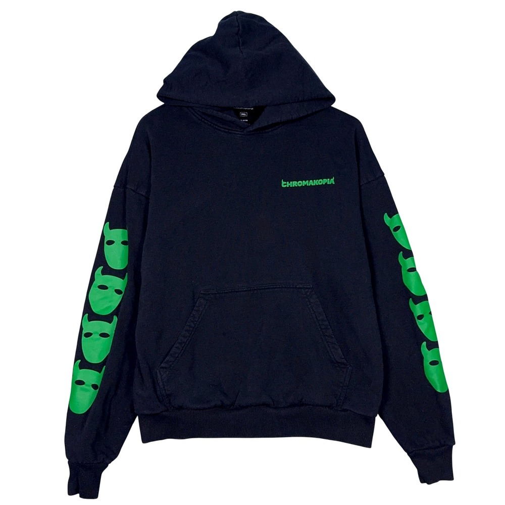 Tyler The Creator Chromakopia Hoodie Mens Size Small Cotton Black Gorpcore